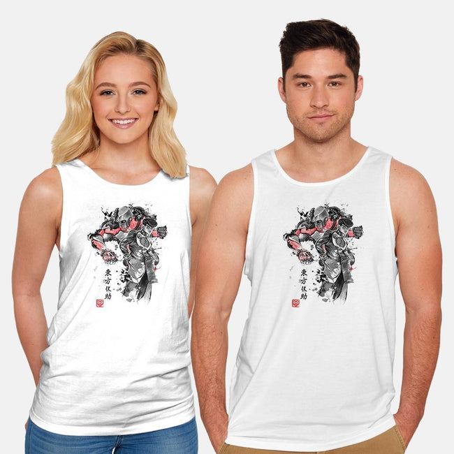 Restoration and Regeneration-unisex basic tank-DrMonekers