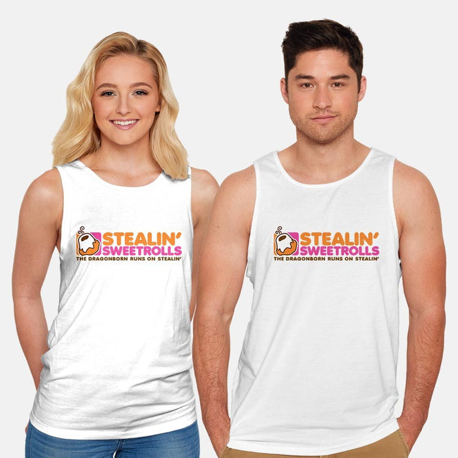 Stealin' Sweetrolls-unisex basic tank-merimeaux