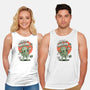 Cutethulhu-unisex basic tank-ilustrata