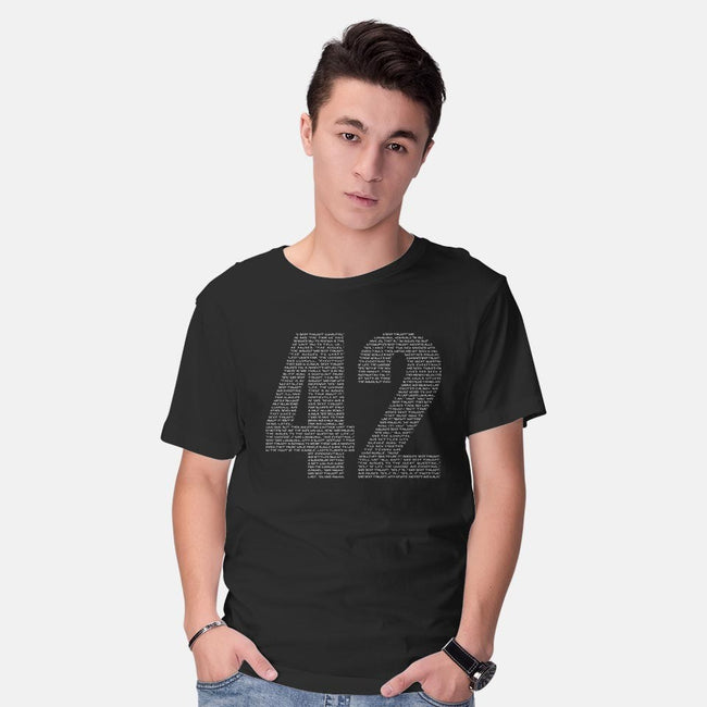 About 42-mens basic tee-maped