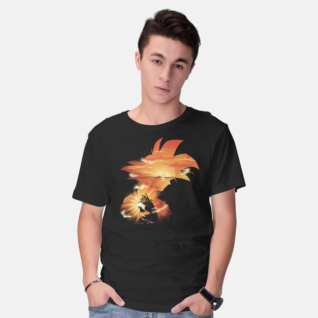 The First Super Saiyan-mens basic tee-dandingeroz