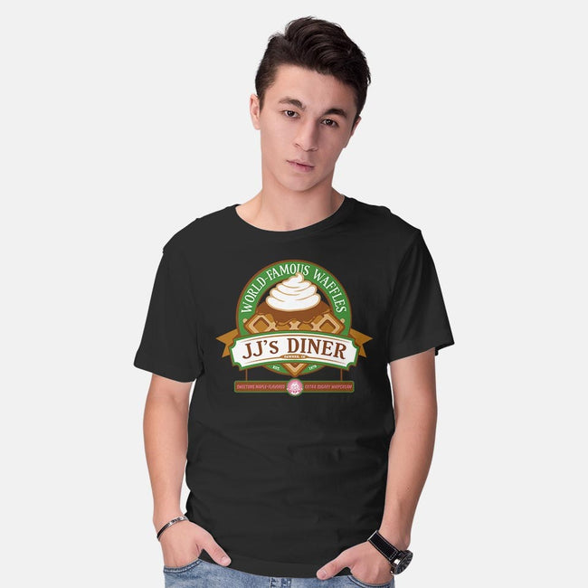 JJ's Diner-mens basic tee-DoodleDee