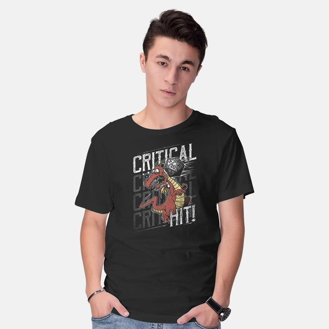 Super Critical Hit!-mens basic tee-StudioM6