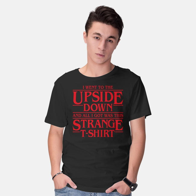 I Went to the Upside Down-mens basic tee-Olipop