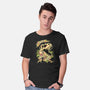 Life Finds a Way-mens basic tee-Squeedge Monster