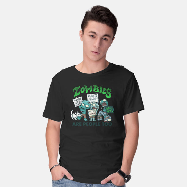 Zombie Rights-mens basic tee-DoOomcat