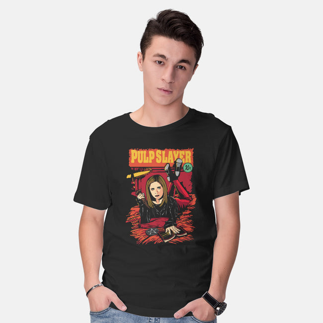 Pulp Slayer-mens basic tee-dalethesk8er