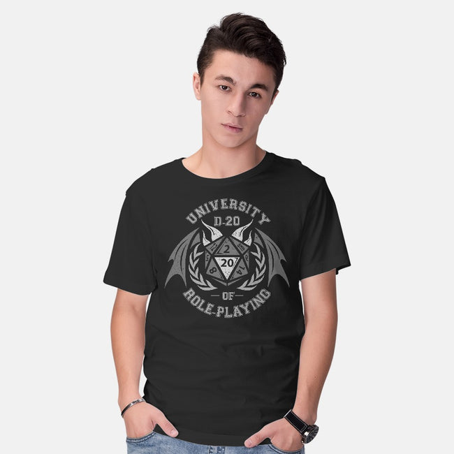 University of Role-Playing-mens basic tee-jrberger