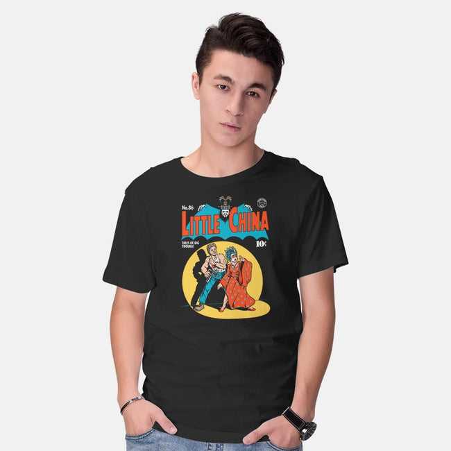 Little China Comic-mens basic tee-harebrained