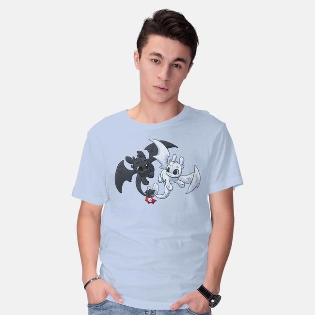 Wings-mens basic tee-DoOomcat