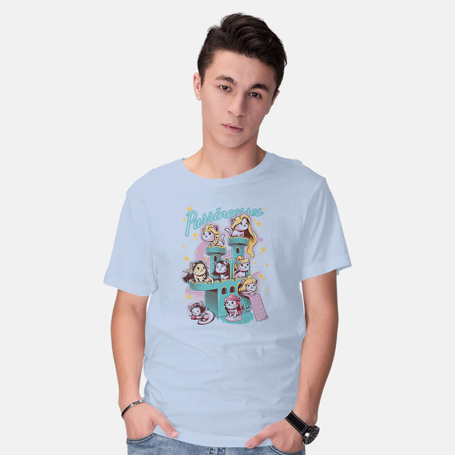 Purrincesses-mens basic tee-yumie