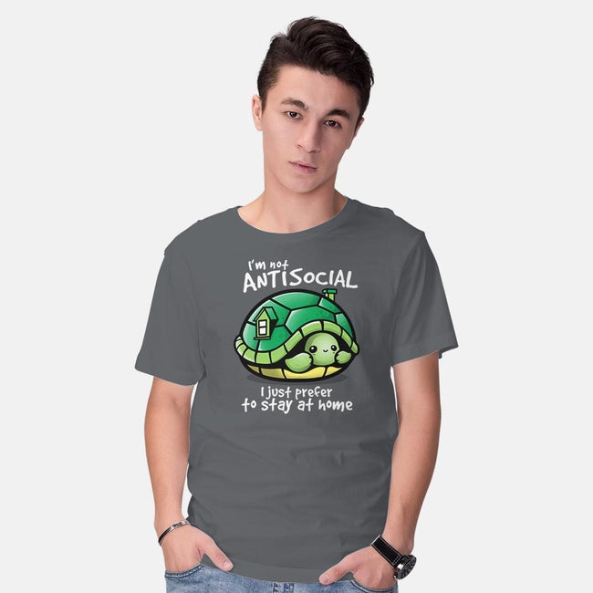 Antisocial Turtle-mens basic tee-NemiMakeit