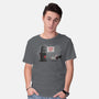 Running Away?-mens basic tee-Naolito