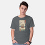 Moving Castle Ukiyo-E-mens basic tee-vp021