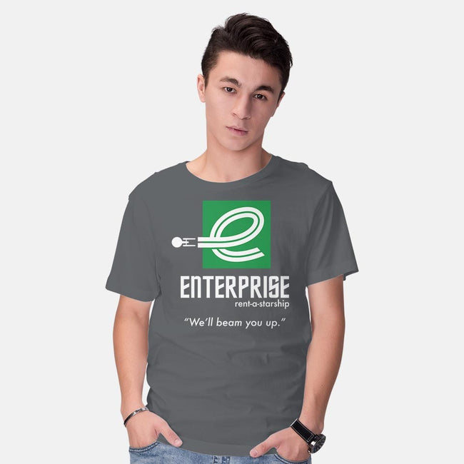 Enterprise Rent-A-Starship-mens basic tee-NomadSlim