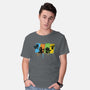 Pokequest-mens basic tee-rocketman_art