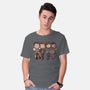 Hunter Buddies-mens basic tee-DoOomcat
