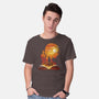 Catching Fire-mens basic tee-dandingeroz