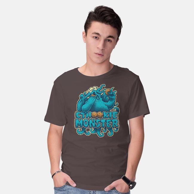 Cthookie Monster-mens basic tee-BeastPop