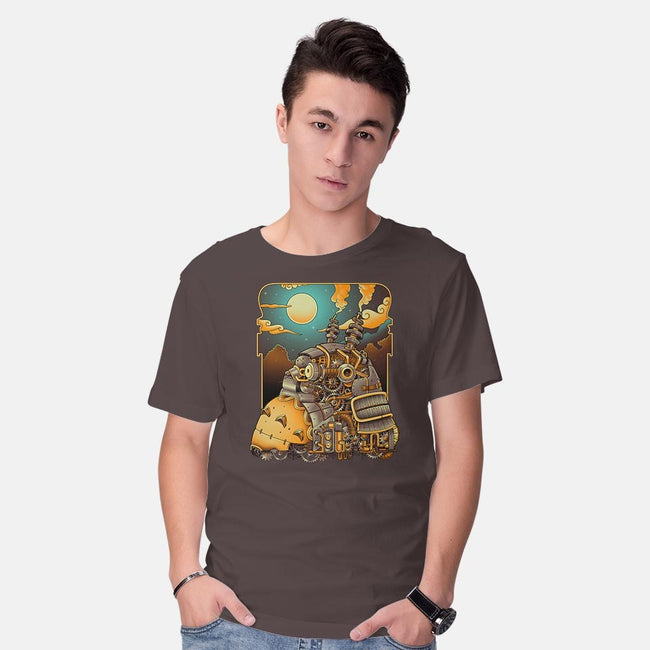 Steampunk Neighbor-mens basic tee-batang 9tees