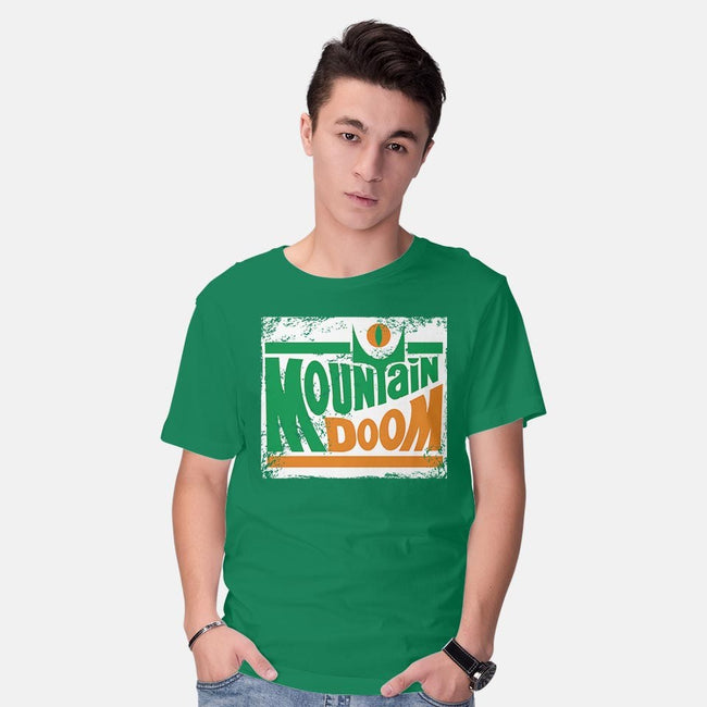 Mountain Doom-mens basic tee-kentcribbs