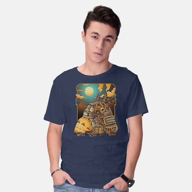 Steampunk Neighbor-mens basic tee-batang 9tees