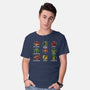 Megatroid-mens basic tee-PixelEyeBat