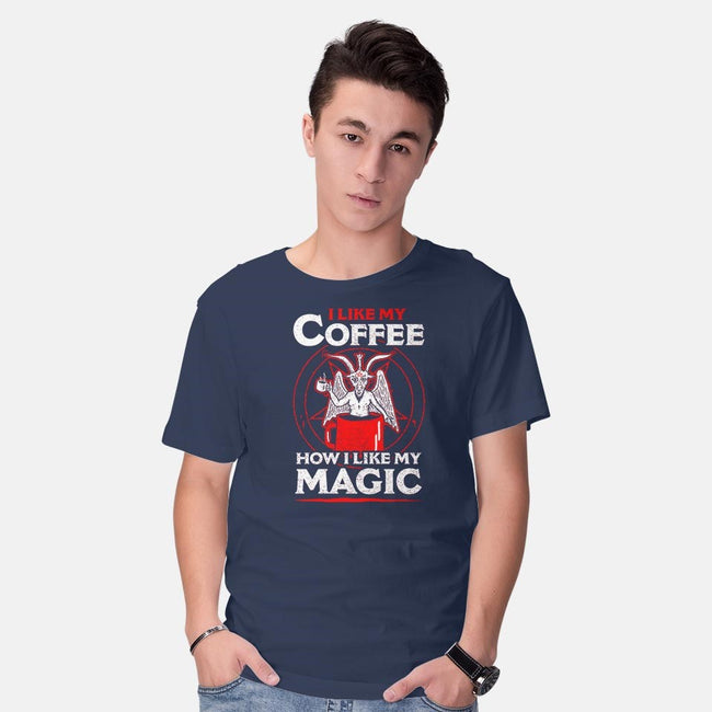 Black Magic-mens basic tee-dumbshirts