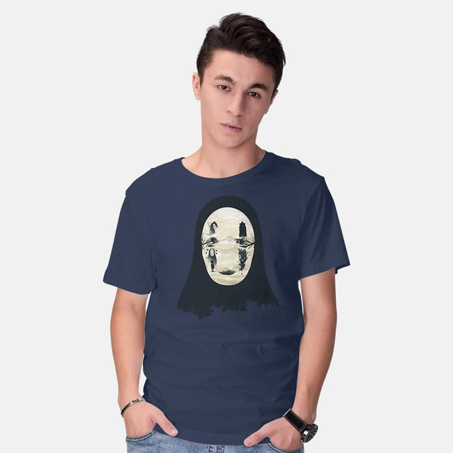 Forest Without a Face-mens basic tee-dandingeroz