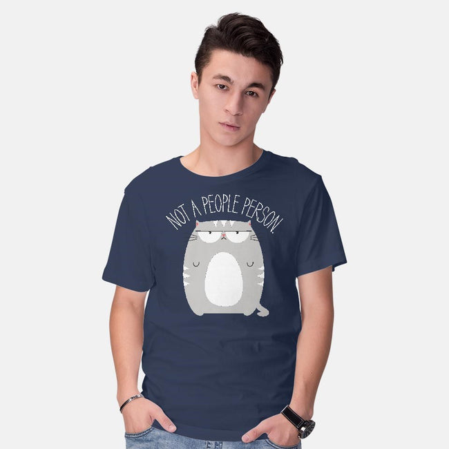 Not A People Person-mens basic tee-PolySciGuy