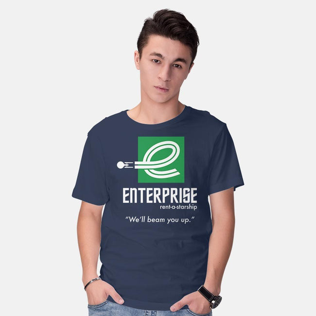 Enterprise Rent-A-Starship-mens basic tee-NomadSlim