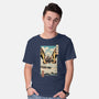 Ancient Moth Ukiyo-E-mens basic tee-vp021