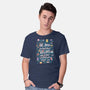 We Lose Ourselves in Books-mens basic tee-risarodil