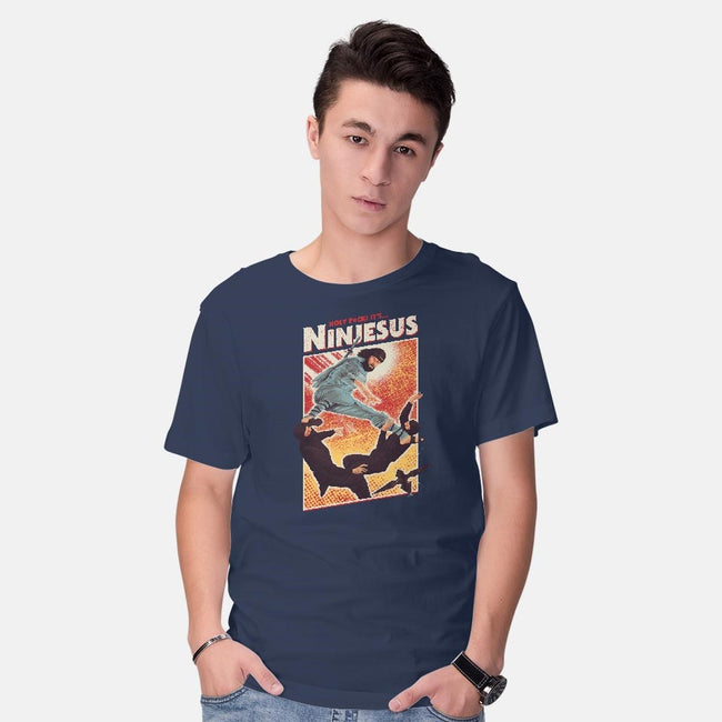 Ninjesus-mens basic tee-Mathiole