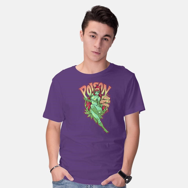 Poison Never Tasted So Sweet-mens basic tee-CupidsArt