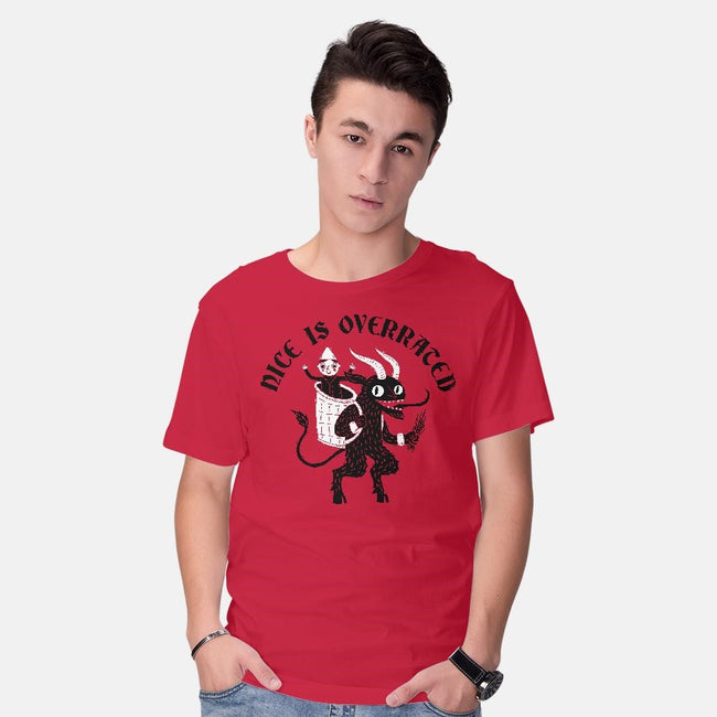 Naughty Is Better-mens basic tee-DinoMike