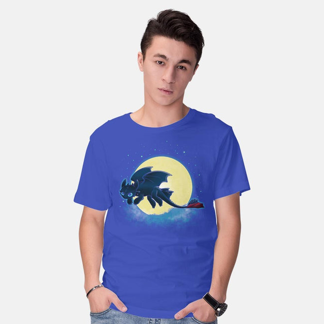 Goodnight Fury-mens basic tee-RebelArt
