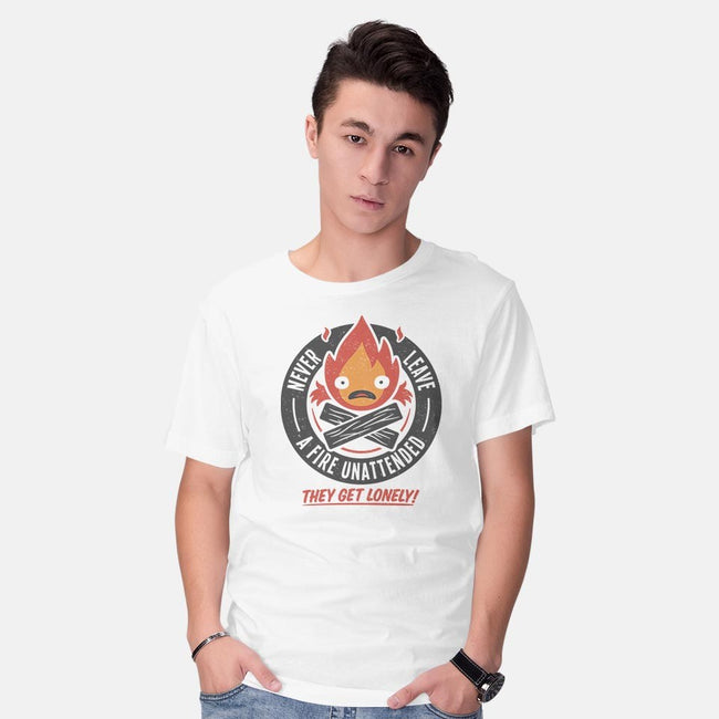 Lonely Fire Demon-mens basic tee-adho1982