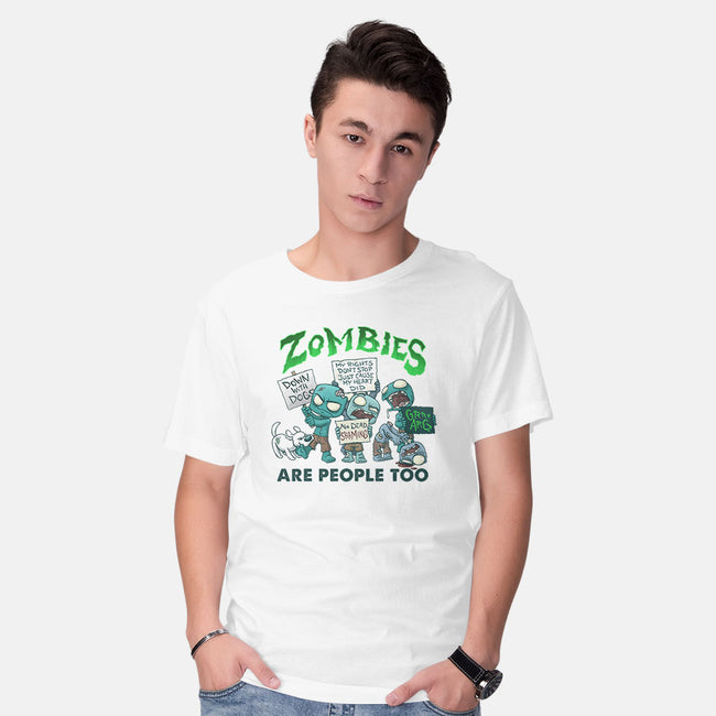 Zombie Rights-mens basic tee-DoOomcat