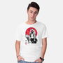 Wolf Girl Sumi-e-mens basic tee-DrMonekers