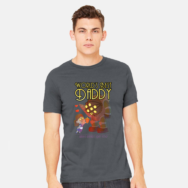 World's Best Big Daddy-mens heavyweight tee-queenmob