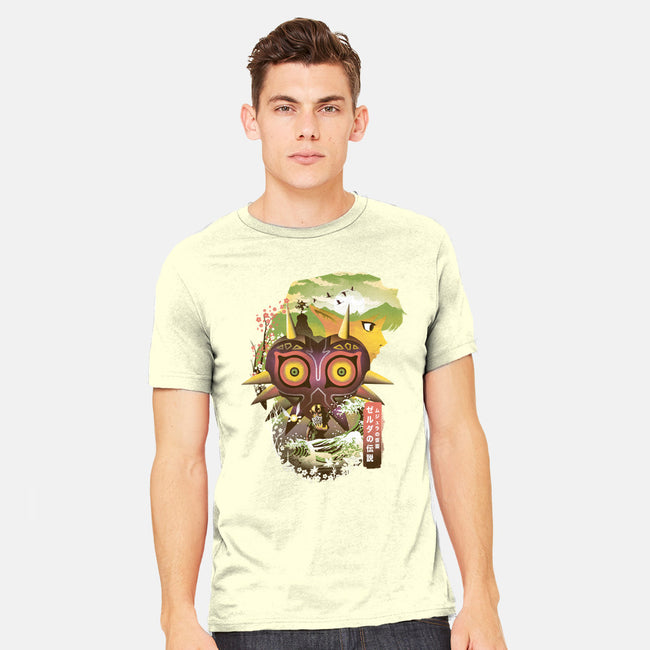 Ukiyo-E Majora-mens heavyweight tee-dandingeroz