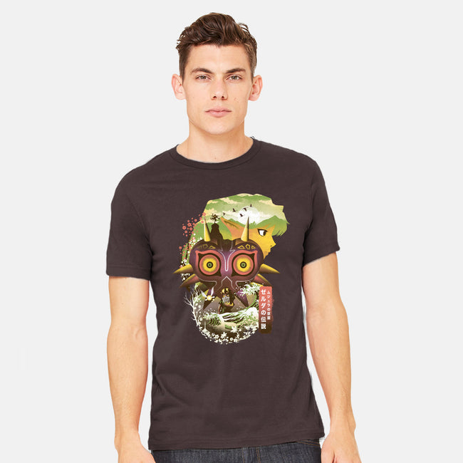 Ukiyo-E Majora-mens heavyweight tee-dandingeroz