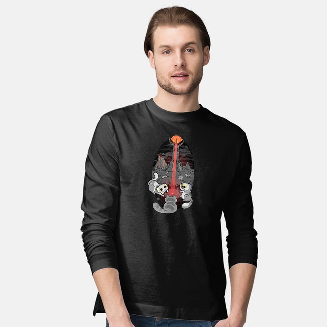 One Light Beam To Rule Them All-mens long sleeved tee-queenmob