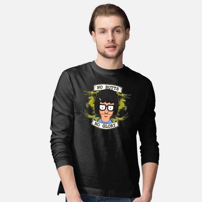 No Butts, No Glory-mens long sleeved tee-Boggs Nicolas