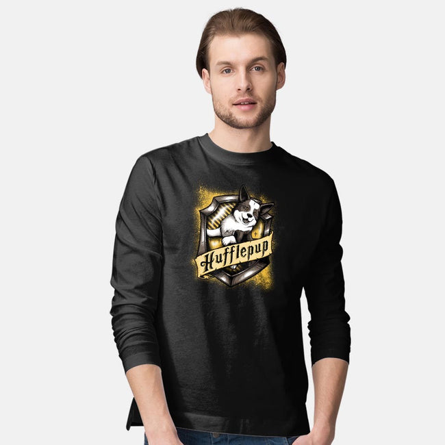 House Hufflepup-mens long sleeved tee-DauntlessDS