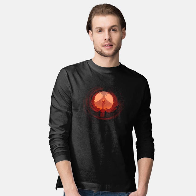 There...-mens long sleeved tee-AlynSpiller