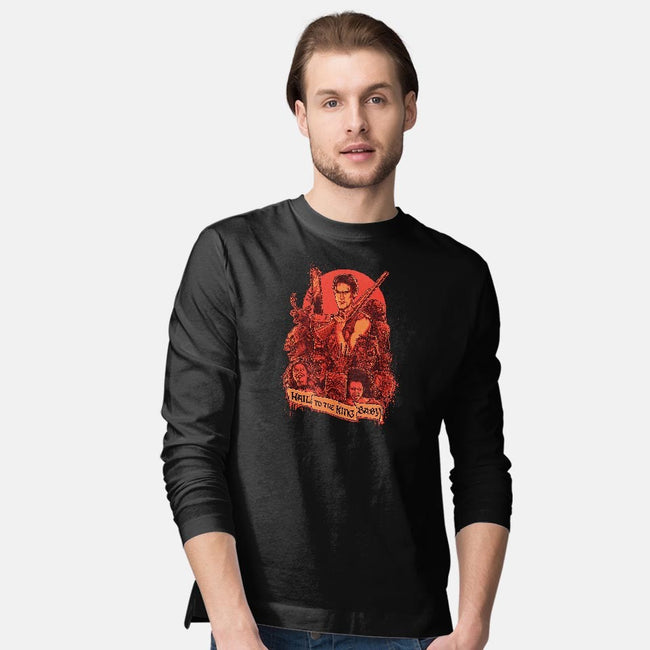 Hail to the King, Baby-mens long sleeved tee-Moutchy