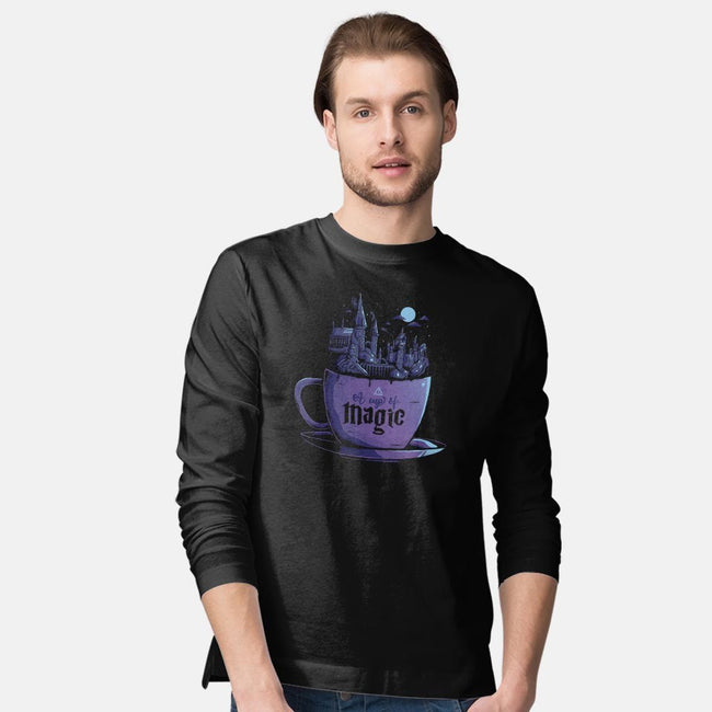 A Cup of Magic-mens long sleeved tee-eduely