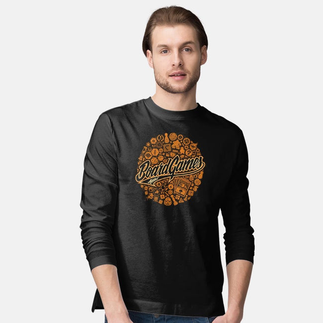 Board Game Addict-mens long sleeved tee-StudioM6